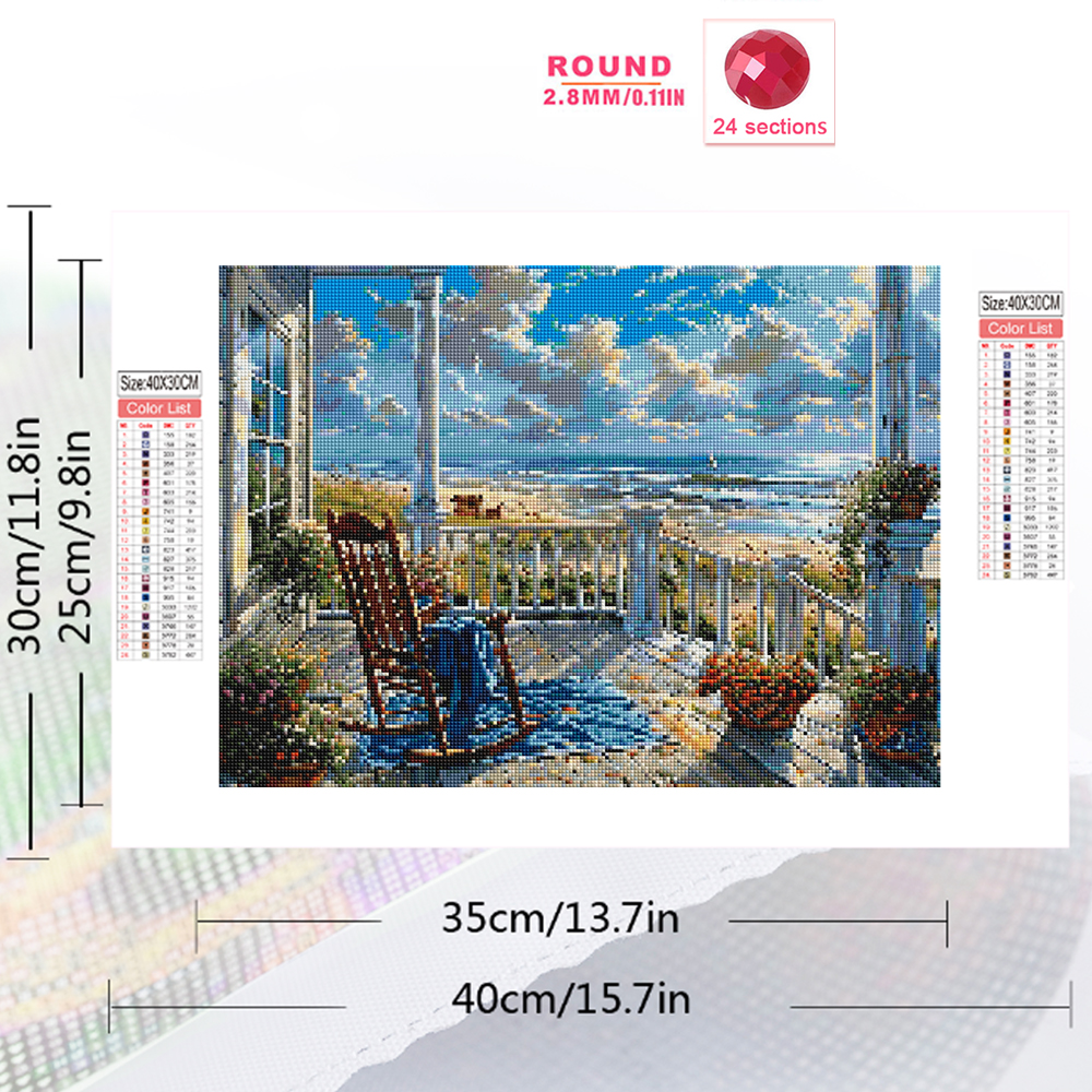 1PC frameless  Full Square Rou - đánh giá và giá Photo Mosaic Print