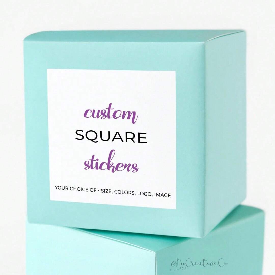 Custom stickers 4-8 cm persona - đánh giá và giá Personalised Candle Label