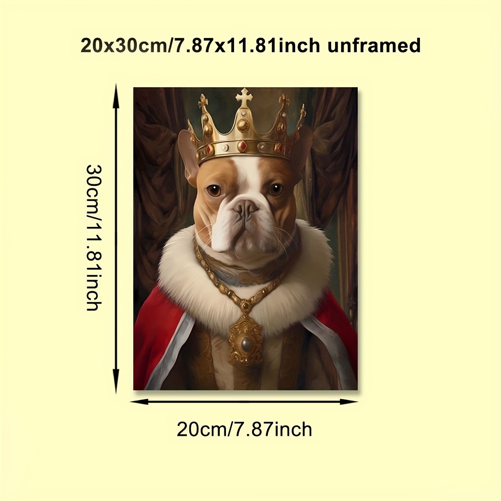1PC Custom King Queen Dog Cat  - đánh giá và giá Pet Portrait Custom