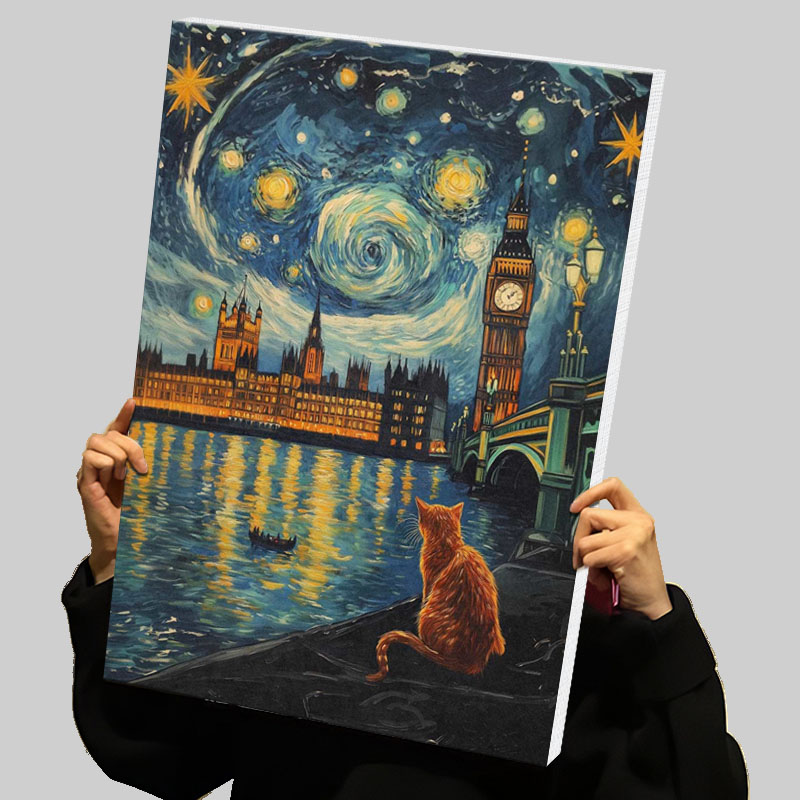 London Night Sky Prints Poster - đánh giá và giá Custom Night Sky