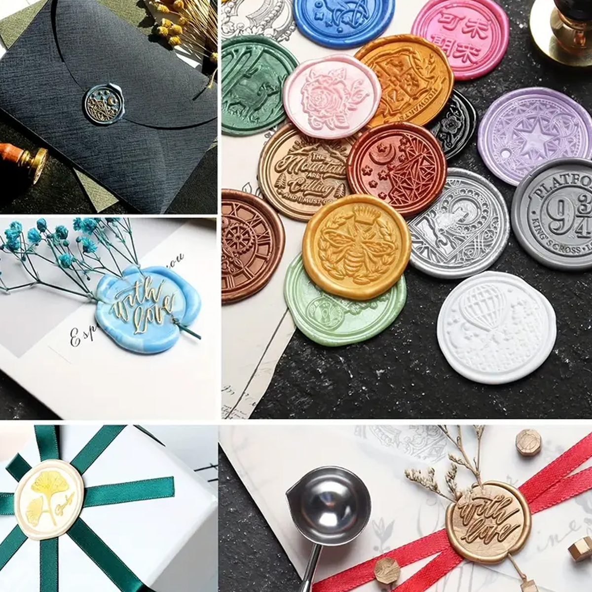 100pc/bag Wax Seal Beads Kit,D - đánh giá và giá Wax Seal Letter Kit
