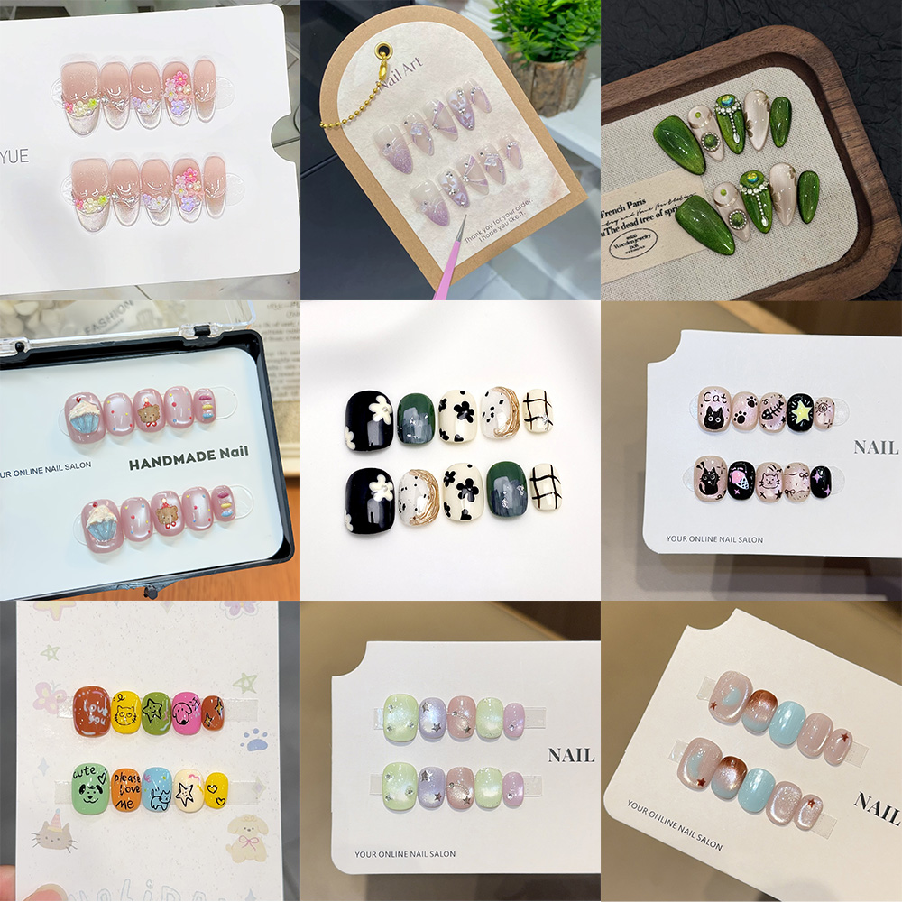 10Pcs Cute Cartoon Cat & Bear  - đánh giá và giá Pressed Flower Art