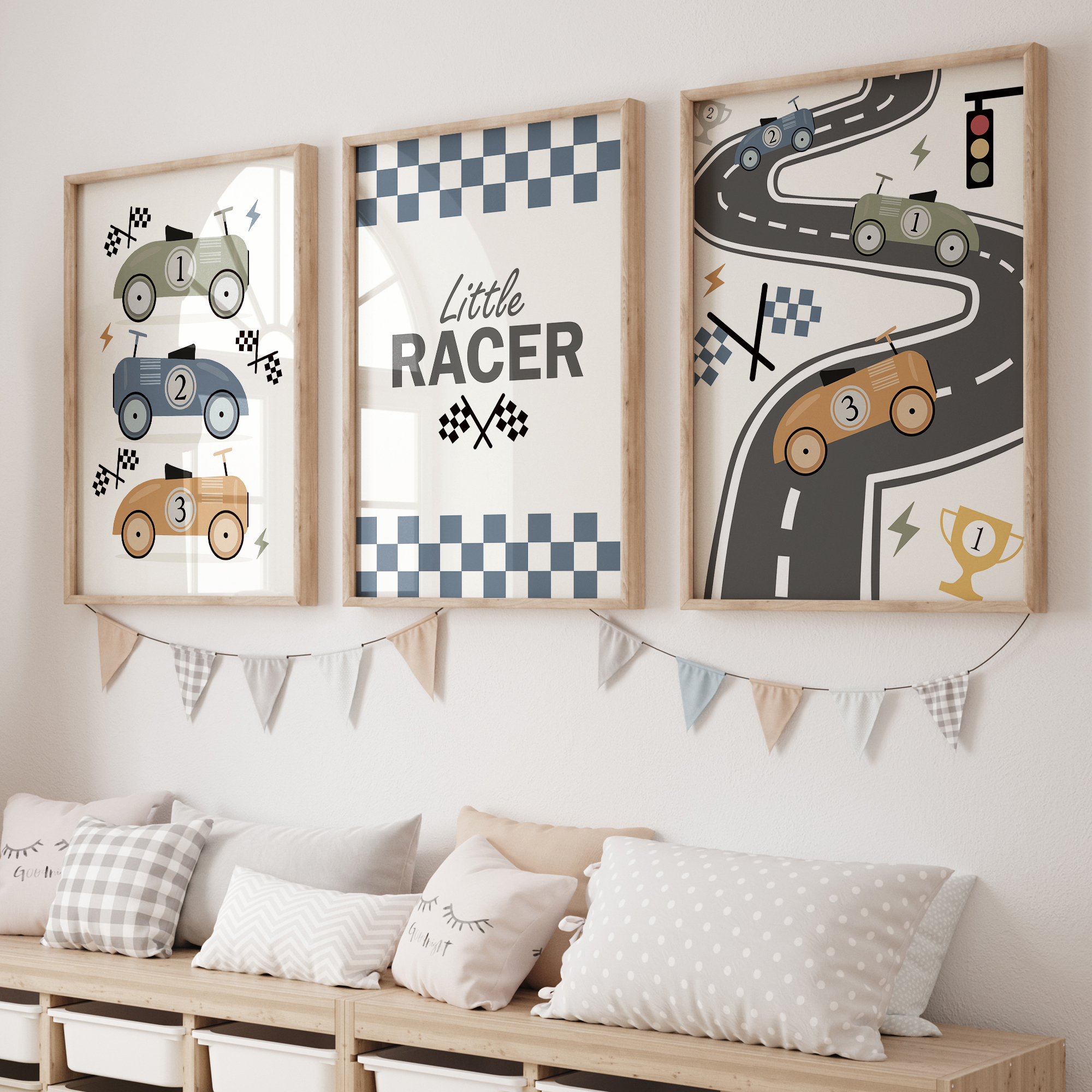 3pcs Minimalist,Cartoon Car Ra - đánh giá và giá Personalized Name Box