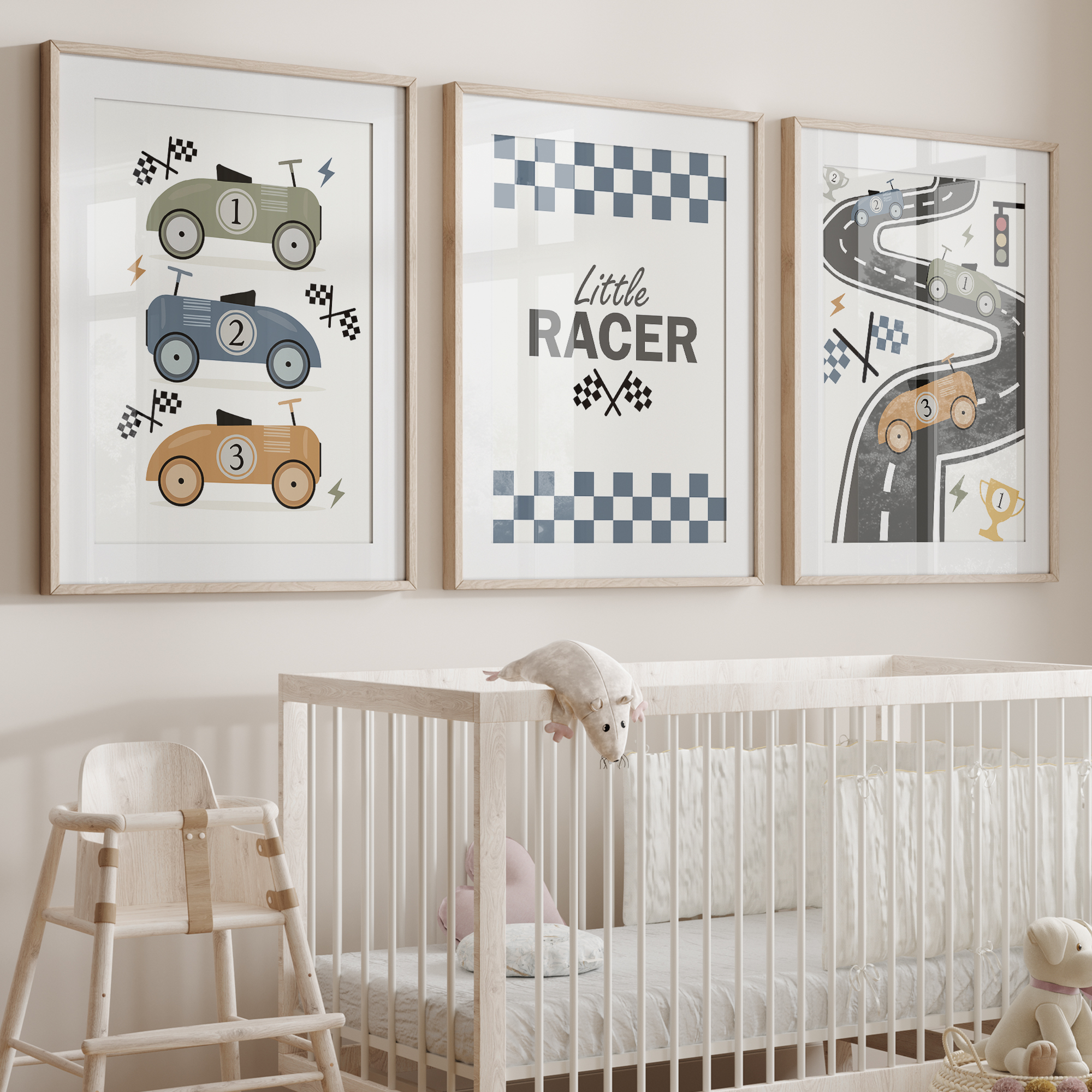 3pcs Minimalist,Cartoon Car Ra - đánh giá và giá Personalized Name Box