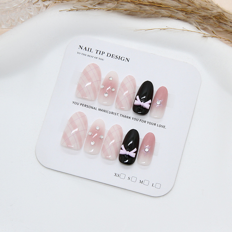 10pcs/bag Press On Nails Bowkn - đánh giá và giá Pressed Flower Art