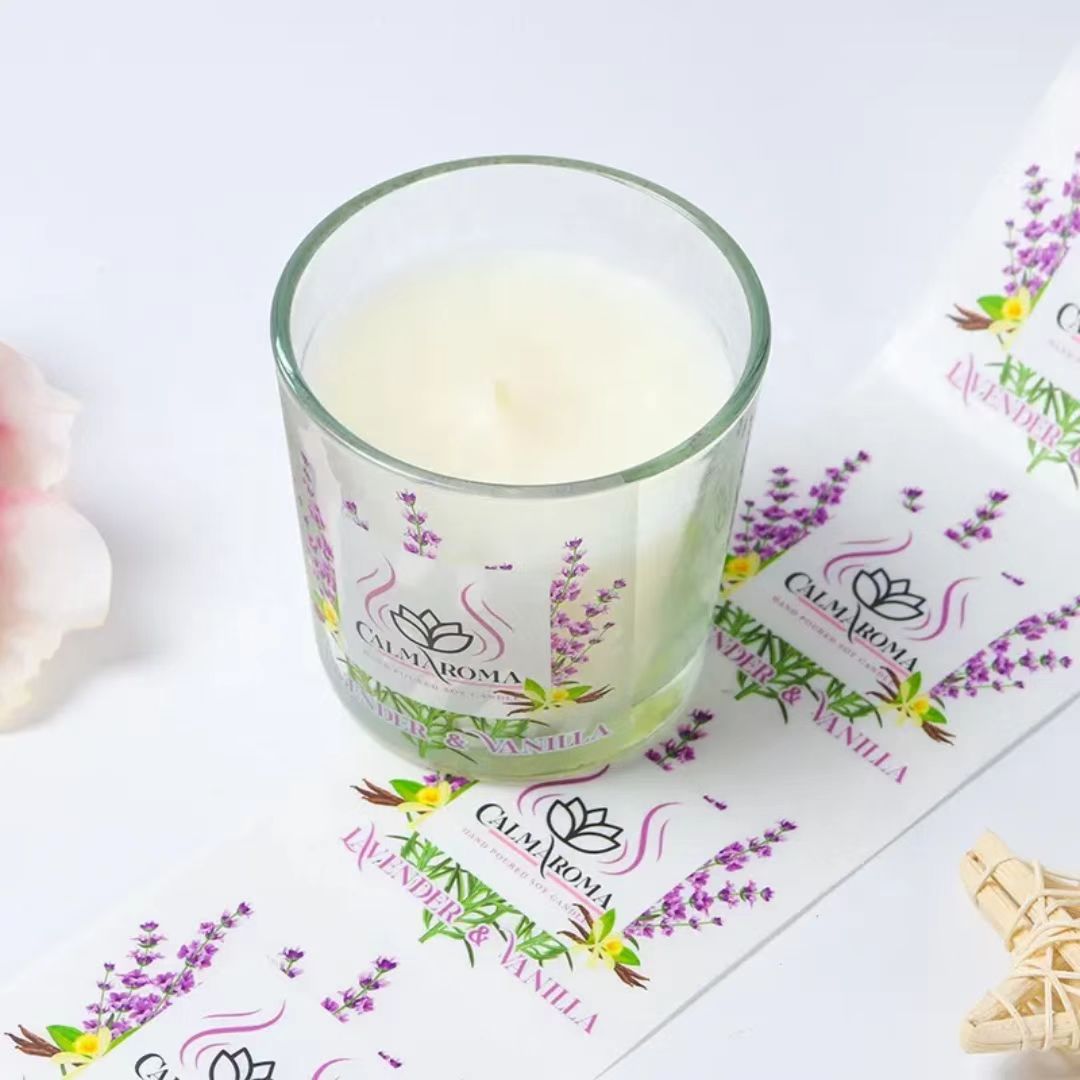 Custom self-adhesive wax seal  - đánh giá và giá Personalised Candle Label