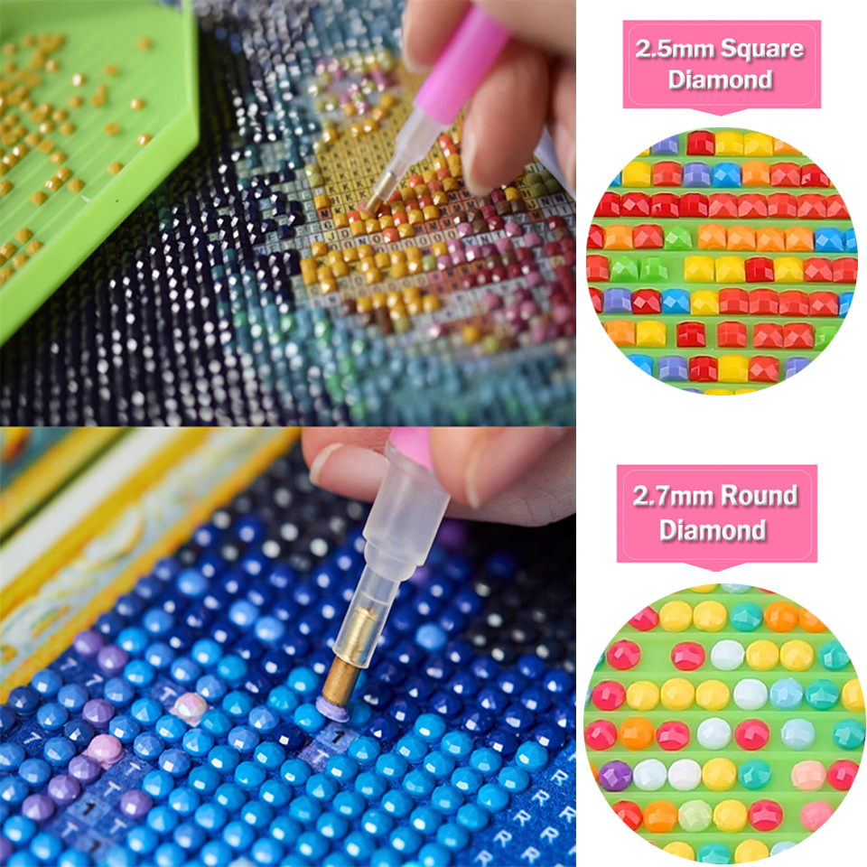 1pc frameless Diamond Painting - đánh giá và giá Photo Mosaic Print