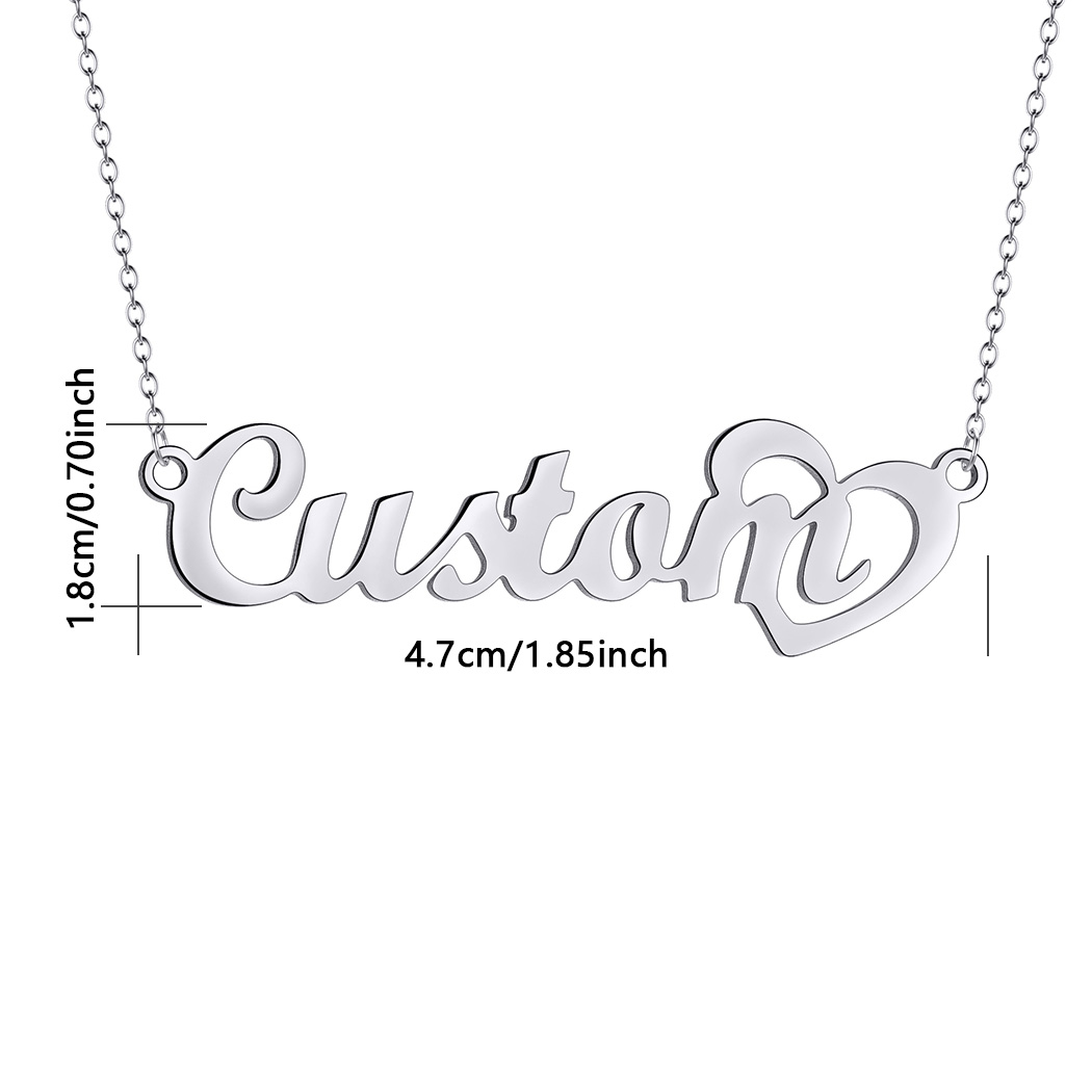 Customized Name Necklace with  - đánh giá và giá Name Necklace Custom