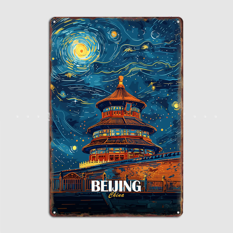 Beijing China Night Sky Art Tr - đánh giá và giá Custom Night Sky
