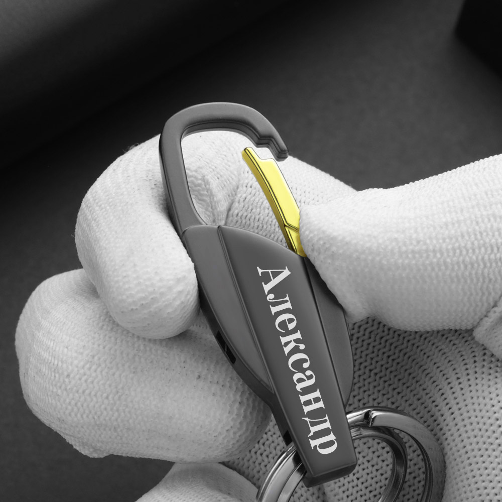 Personalized Lettering Keychai - đánh giá và giá Initial Ring Custom