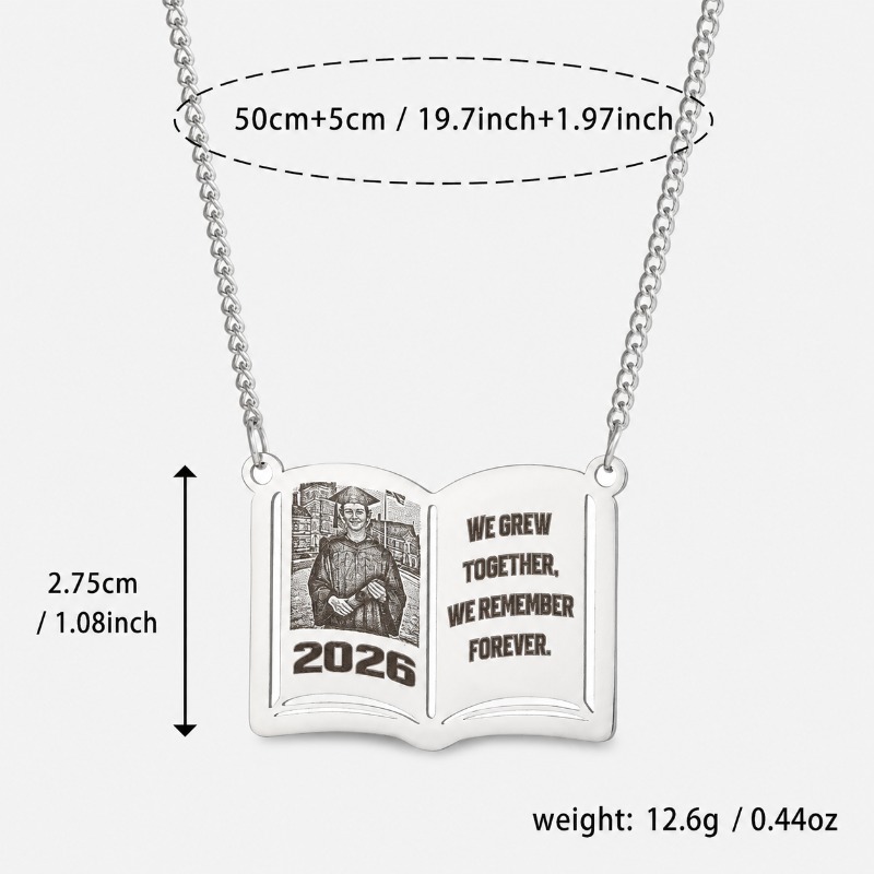 Custom Photo Book Necklace Sta - đánh giá và giá Custom Photo Book