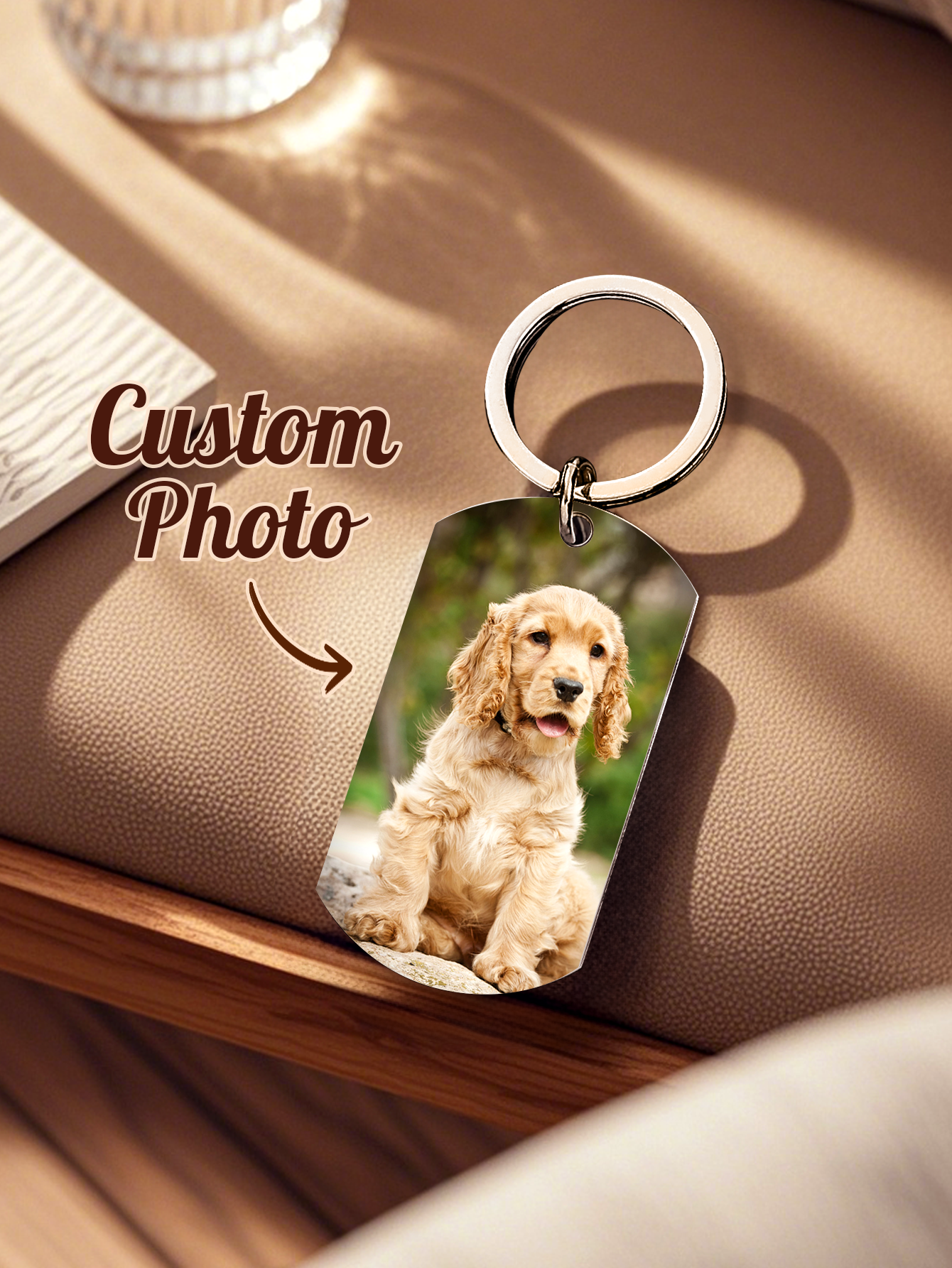 Personalized Pet Photo Keychai - đánh giá và giá Pet Portrait Custom