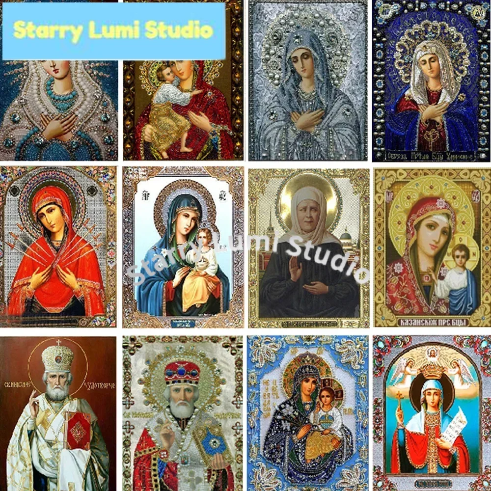 5D Full Square Painting God Mo - đánh giá và giá Photo Mosaic Print