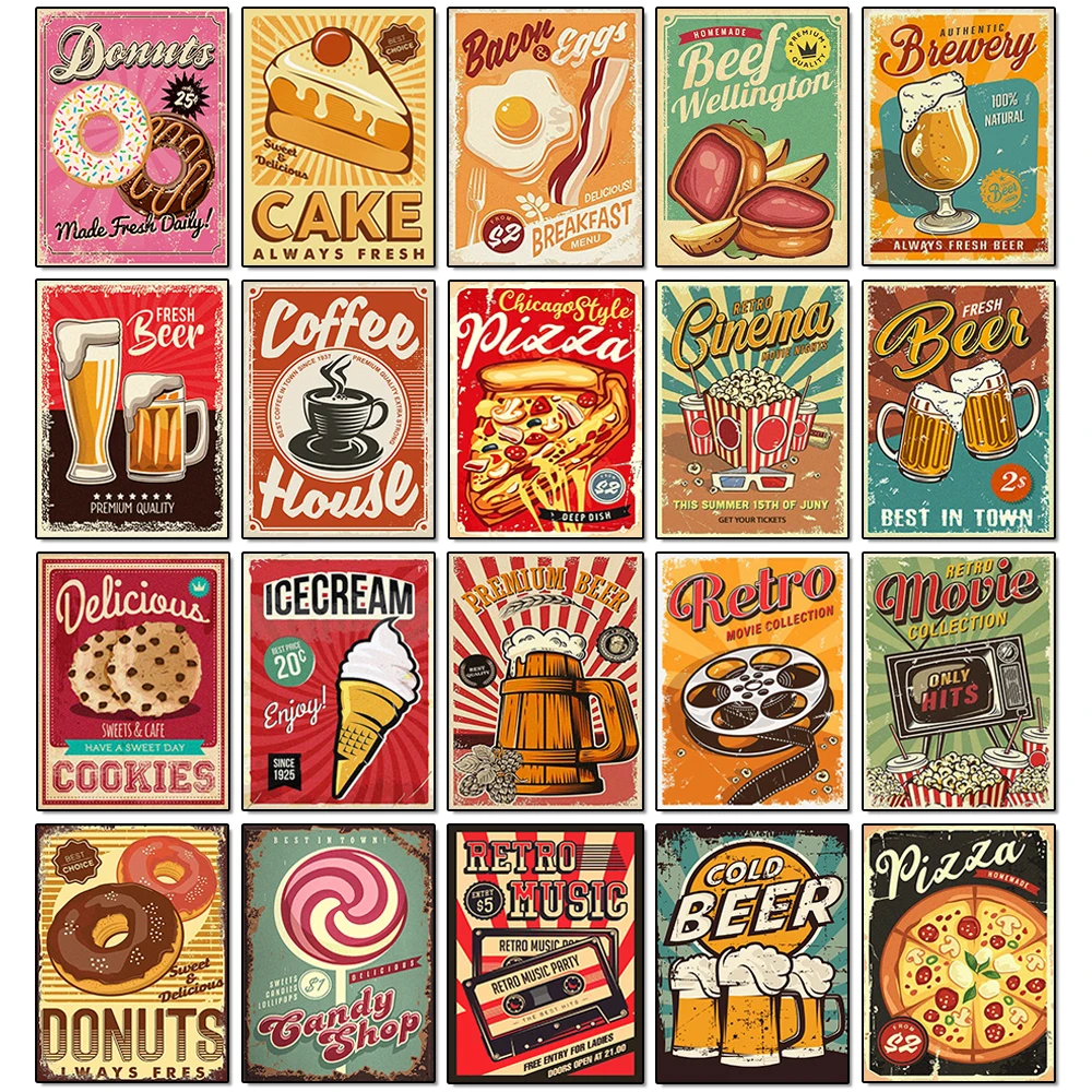 5D Diamond Painting Food Poste - đánh giá và giá Photo Mosaic Print