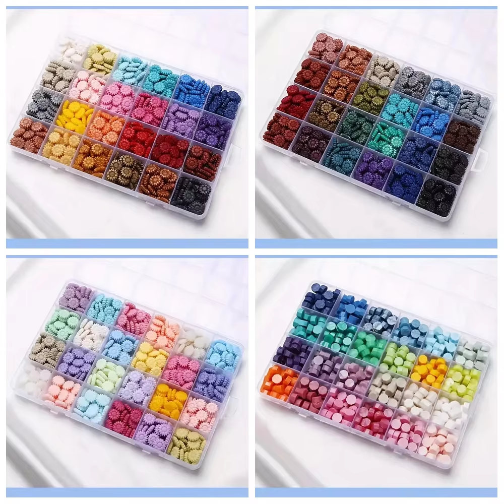 600Pcs Box Sealing Wax Beads,  - đánh giá và giá Wax Seal Letter Kit