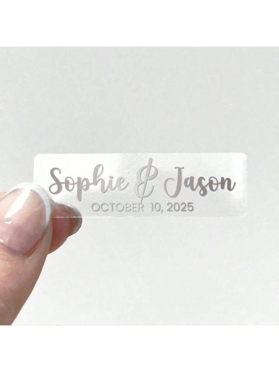 Custom Aluminum Foil Transpare - đánh giá và giá Personalised Candle Label