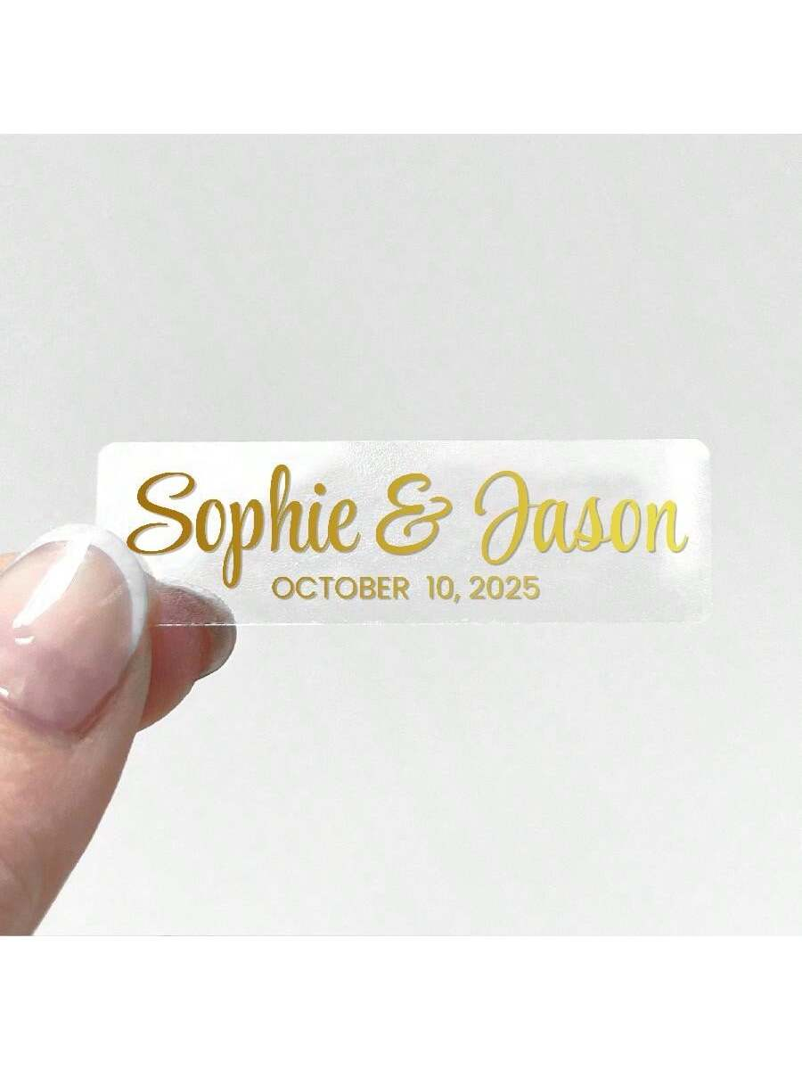 Custom Aluminum Foil Transpare - đánh giá và giá Personalised Candle Label
