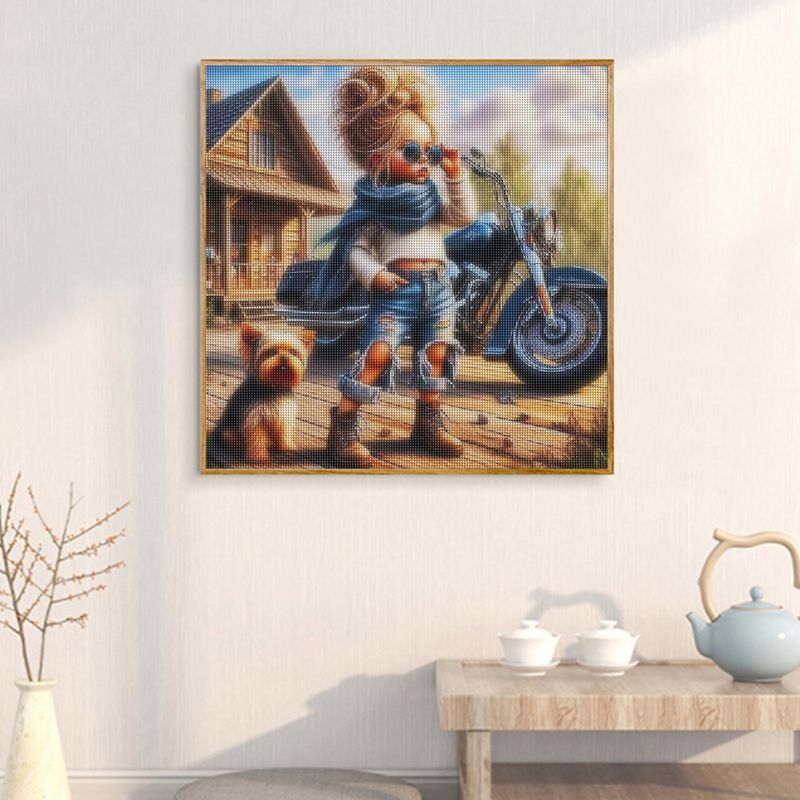 1pc frameless   Full Square Di - đánh giá và giá Photo Mosaic Print