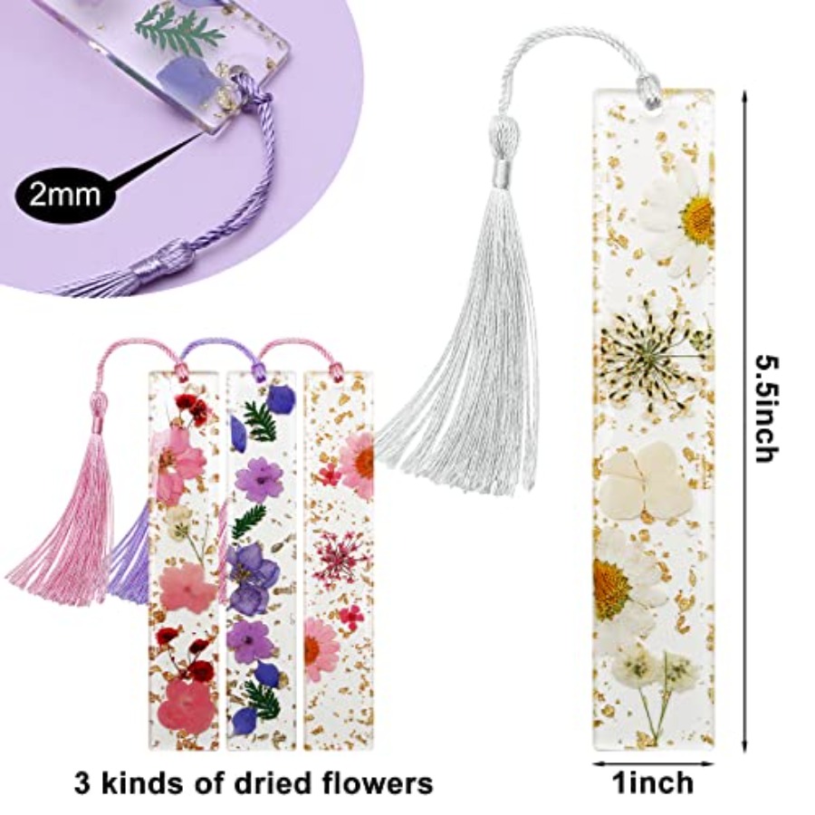 Bookmarks for Women, Book Mark - đánh giá và giá Dried Flower Bookmark