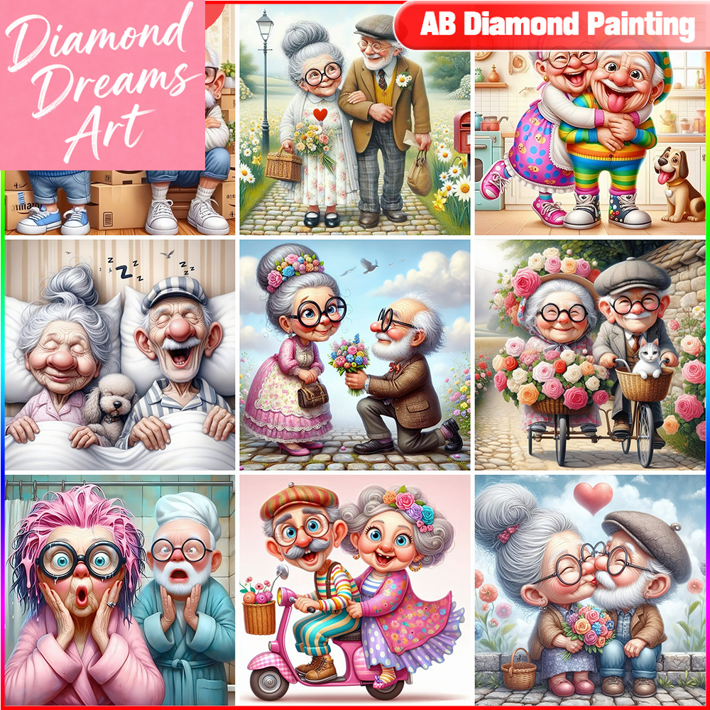 Frameless, Diamond Embroidery  - đánh giá và giá Photo Mosaic Print